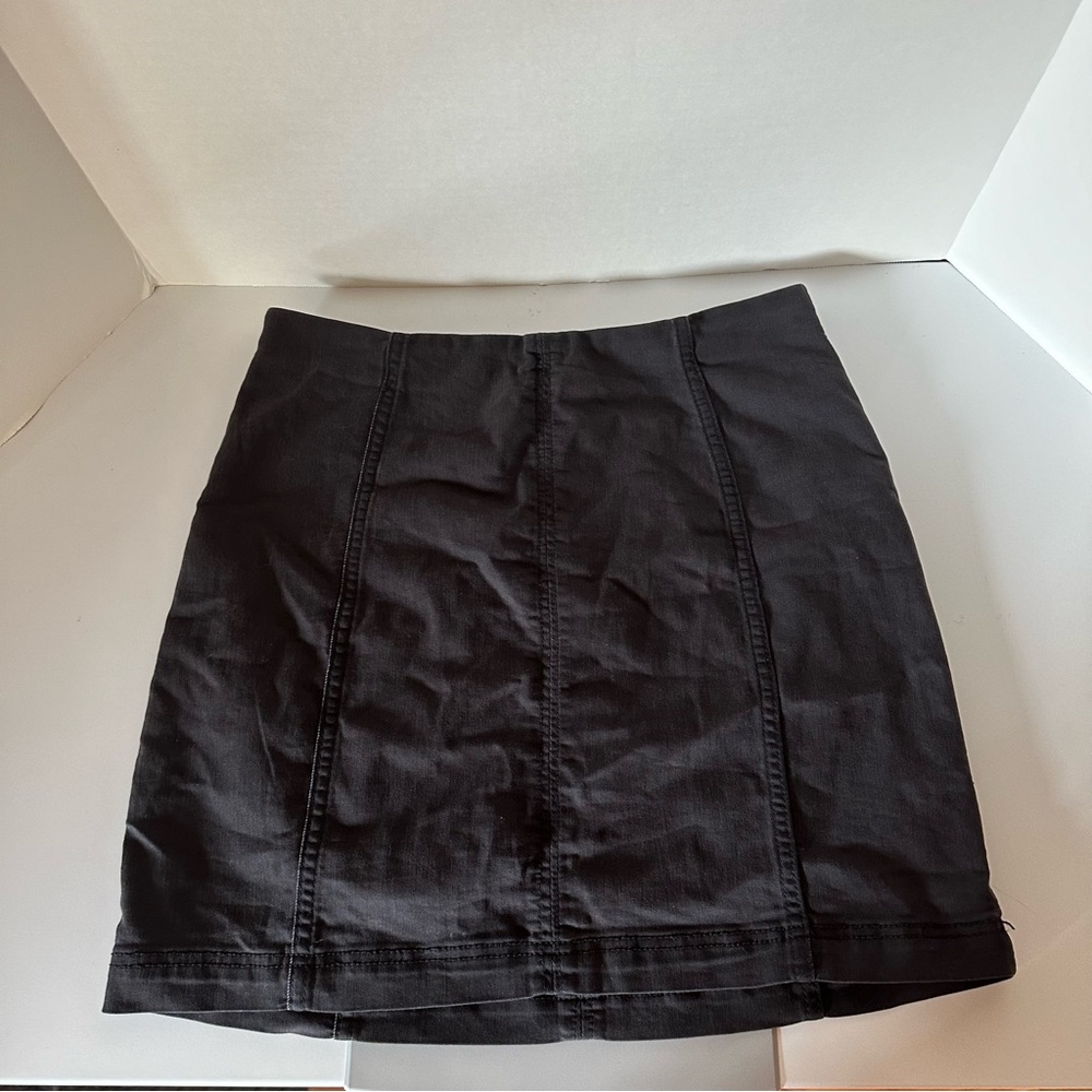 Free People Denim Mini Skirt